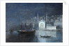 Constantinople by night, 1886 by Ivan Konstantinovich Aivazovsky