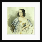 Portrait of the actress Varvara Asenkova, 1839 by I. Alexeyev