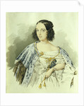 Portrait of the actress Varvara Asenkova, 1839 by I. Alexeyev