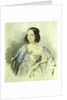 Portrait of the actress Varvara Asenkova, 1839 by I. Alexeyev