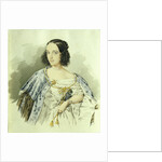 Portrait of the actress Varvara Asenkova, 1839 by I. Alexeyev