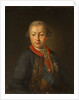 Portrait of the Count Ivan Ivanovich Shuvalov, 1810 by P.A. Alkin