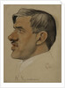 Portrait of the author Korney I. Chukovsky, 1923 by Nikolai Andreevich Andreev