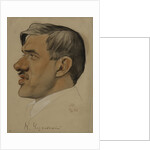 Portrait of the author Korney I. Chukovsky, 1923 by Nikolai Andreevich Andreev