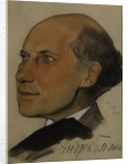Portrait of the Poet Andrei Bely, 1922 by Nikolai Andreevich Andreev