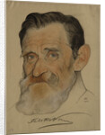 Portrait of Feliks Yakovlevich Kon, 1922 by Nikolai Andreevich Andreev