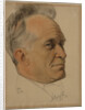 Portrait of Alexander Dmitrievich Tsiurupa, 1922 by Nikolai Andreevich Andreev