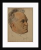 Portrait of Alexander Dmitrievich Tsiurupa, 1922 by Nikolai Andreevich Andreev