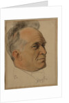 Portrait of Alexander Dmitrievich Tsiurupa, 1922 by Nikolai Andreevich Andreev