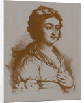 Portrait of Ekaterina Yakovlevna Derzhavina, née Bastidon After V. Borovikovsky by Anonymous