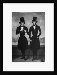 Portrait of Alexander Pushkin and Nikolai Gogol, First quarter of 19th cen by Anonymous