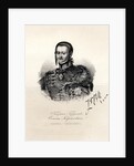 Portrait of Semyon Zorich, the Catherine the Greats Favourite, Late 18th cent by Anonymous