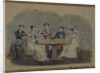 Golitsyn Family at the Table, 1820 by Anonymous
