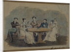 Golitsyn Family at the Table, 1820 by Anonymous