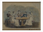 Golitsyn Family at the Table, 1820 by Anonymous