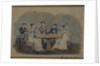 Golitsyn Family at the Table, 1820 by Anonymous