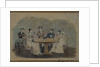 Golitsyn Family at the Table, 1820 by Anonymous