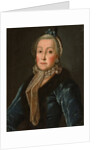 Portrait of Countess Anna Danilovna Trubetskaya, née Drutskaya-Sokolinskaya, Second Half of the 18th cen by Anonymous
