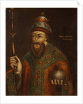 Portrait of the Tsar Michail I Fyodorovich of Russia, Early 18th cen by Anonymous