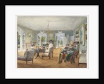 Sitting Room in a Country Estate, 1830-1840s by Anonymous