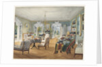 Sitting Room in a Country Estate, 1830-1840s by Anonymous