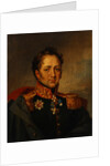 Portrait of General Alexander Alexandrovich Pisarev, First quarter of 19th cen by Anonymous