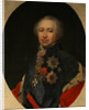 Portrait of Prince Alexander Kurakin, 1810s by Anonymous