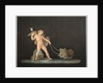 Cupid with Butterflies by Anonymous