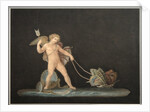 Cupid with Butterflies by Anonymous