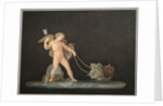 Cupid with Butterflies by Anonymous