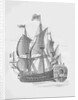 Russian ship of the line Poltava (1712) by Anonymous