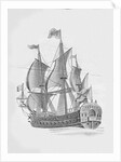 Russian ship of the line Poltava (1712) by Anonymous