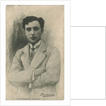 Portrait of the silent film actor Vitold Alfonsovich Polonsky, 1916 by Anonymous