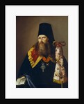 Portrait of Varlaam (Denisov), Archbishop of Ural, Mid of the 19th cen by Anonymous