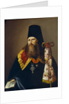 Portrait of Varlaam (Denisov), Archbishop of Ural, Mid of the 19th cen by Anonymous
