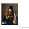 Portrait of Varlaam (Denisov), Archbishop of Ural, Mid of the 19th cen by Anonymous
