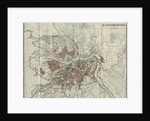 Map of Petersburg, 1893 by Anonymous master