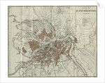 Map of Petersburg, 1893 by Anonymous master