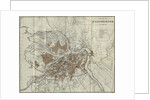 Map of Petersburg, 1893 by Anonymous master