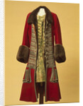 Winter coat and waistcoat of Peter the Great, Early 18th cen by Anonymous master