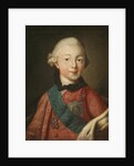 Portrait of Grand Duke Pavel Petrovich, 1765 by Alexei Petrovich Antropov