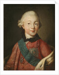 Portrait of Grand Duke Pavel Petrovich, 1765 by Alexei Petrovich Antropov