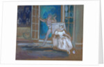 Nijinsky and Karsavina in the ballet Le Spectre de la Rose, 1911 by Léon Bakst