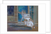 Nijinsky and Karsavina in the ballet Le Spectre de la Rose, 1911 by Léon Bakst