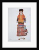 Peasant woman. Costume design for the Vaudeville Old Moscow at the Théâtre Femina in Paris, 1922 by Léon Bakst