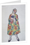 Costume design for the ballet Le donne di buon umore by C. Goldoni, 1917 by Léon Bakst
