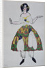 Costume design for the ballet The Magic Toy Shop by G. Rossini, 1919 by Léon Bakst