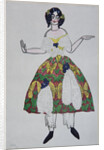 Costume design for the ballet The Magic Toy Shop by G. Rossini, 1919 by Léon Bakst