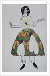 Costume design for the ballet The Magic Toy Shop by G. Rossini, 1919 by Léon Bakst