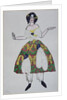 Costume design for the ballet The Magic Toy Shop by G. Rossini, 1919 by Léon Bakst